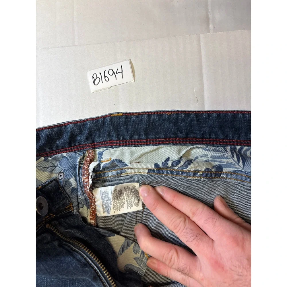 Tommy‎ Bahama Sand Drifter Authentic Mens Jeans 40x30 Dark Wash Straight Leg